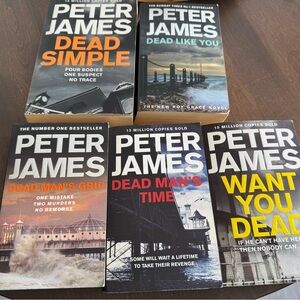 Peter James Collection of books